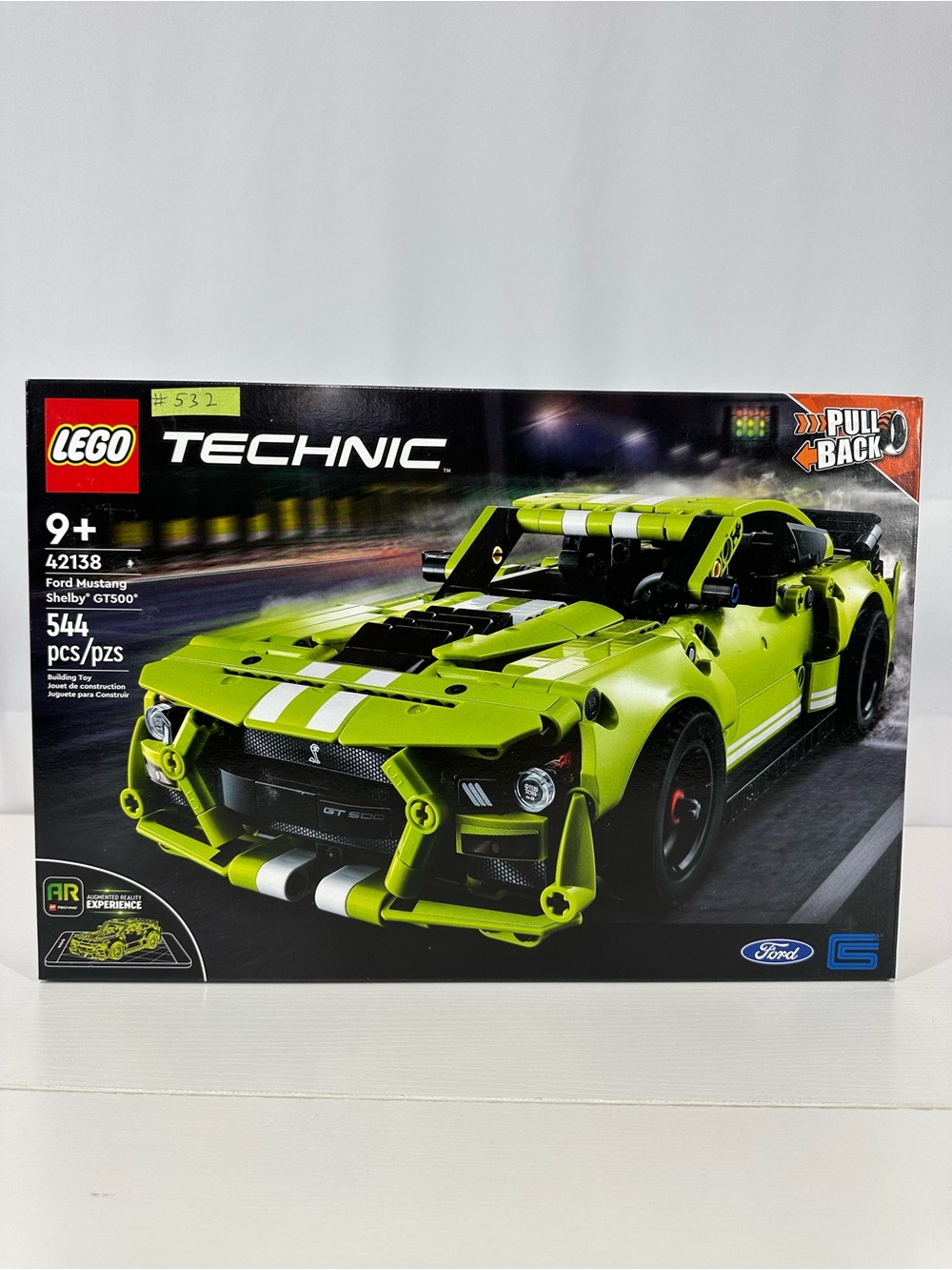 #532 LEGO TECHNIC: Ford Mustang Shelby Gt500 (42138)